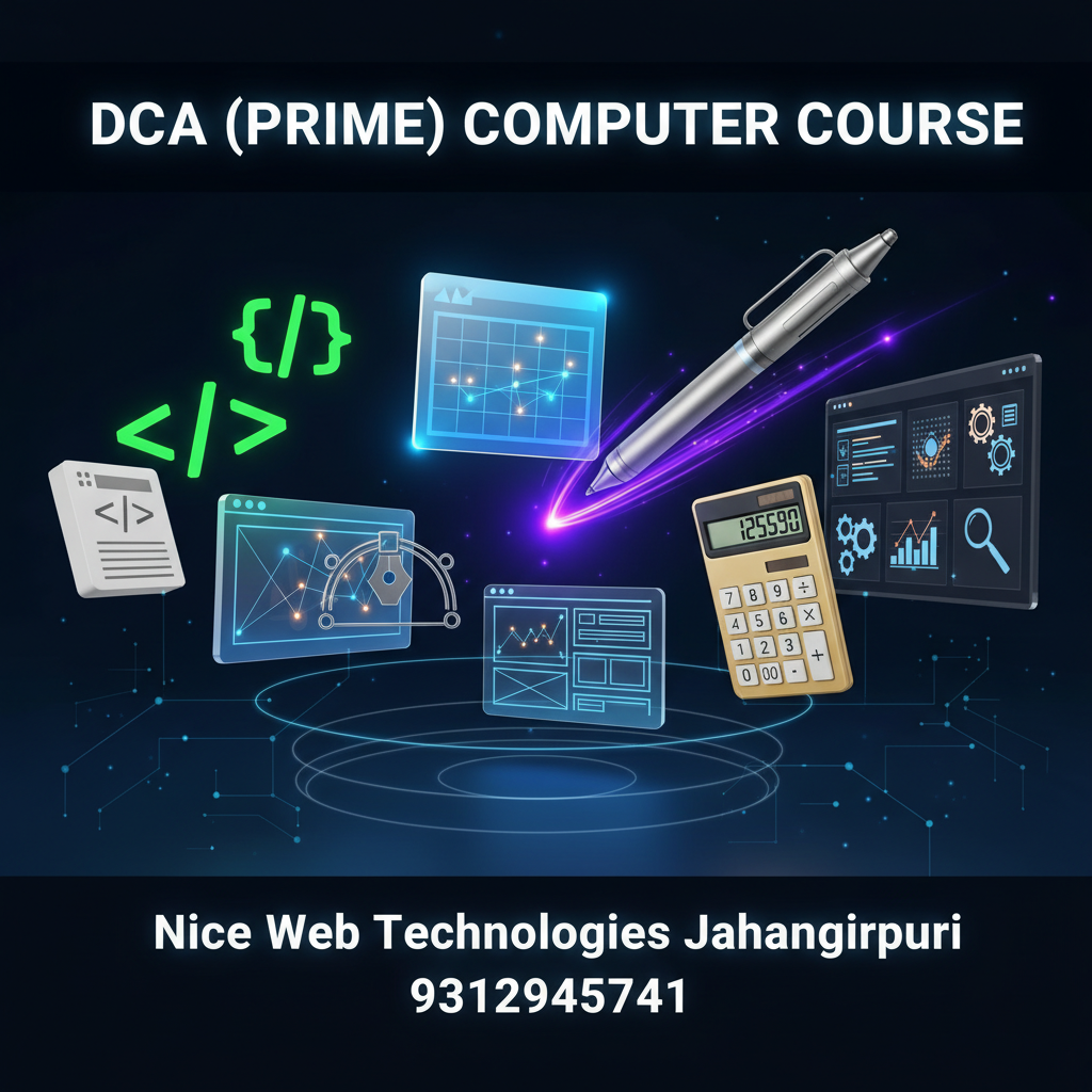 DCA(PRIME) - Computer Course in Jahangirpuri Delhi