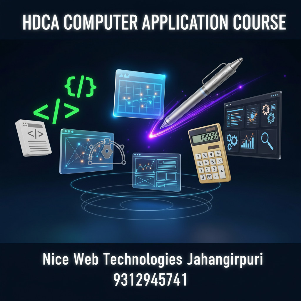 HDCA - Computer Course in Jahangirpuri Delhi