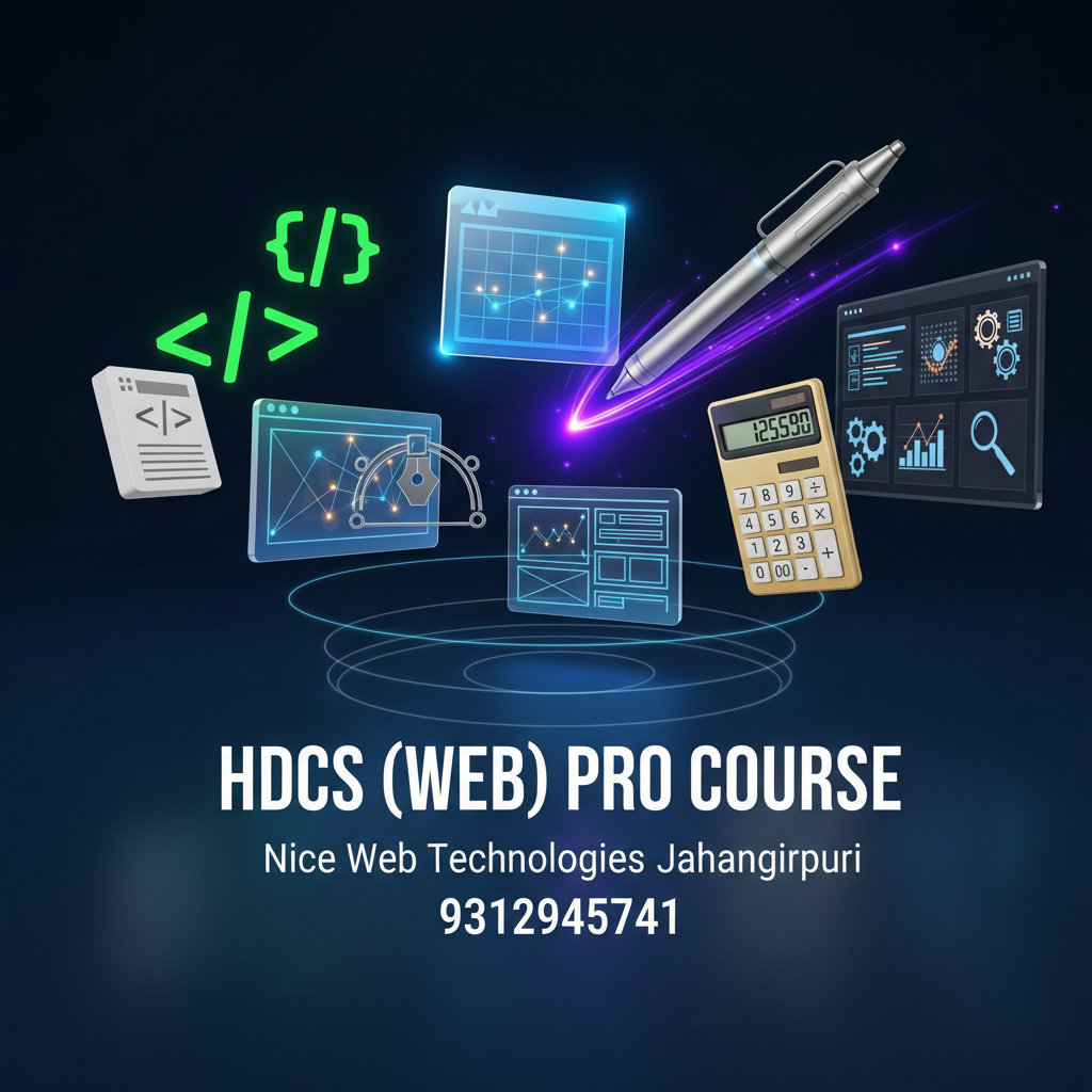 HDCS(WEB) PRO - Computer Course in Jahangirpuri Delhi